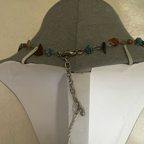 NWOT Multi Natural Stone Choker Necklace - Picture 4 of 4